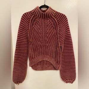 Free People Mock Neck Sweater
